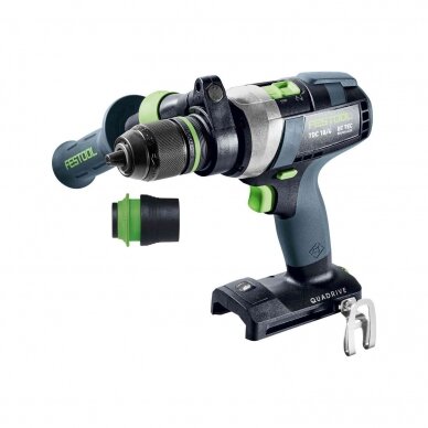 Akumuliatorinis gręžtuvas-suktuvas QUADRIVE Festool TDC 18/4 I-Basic (575601) 1