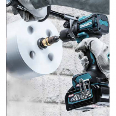 Akumuliatorinis gręžtuvas-suktuvas XGT ® 40Vmax Makita DF001GM201, 2x4,0Ah 8