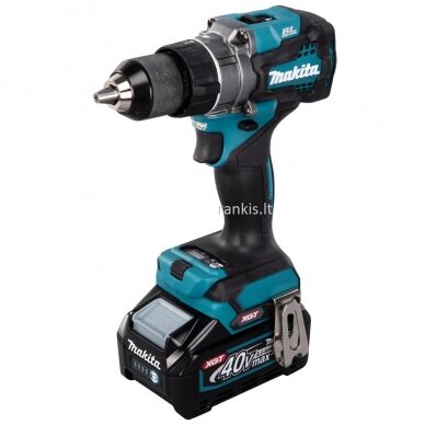 Akumuliatorinis gręžtuvas-suktuvas XGT ® 40Vmax Makita DF001GM201, 2x4,0Ah