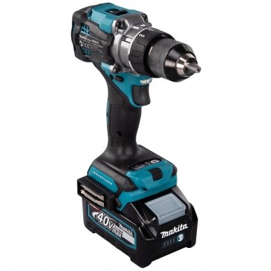 Akumuliatorinis gręžtuvas-suktuvas XGT ® 40Vmax Makita DF001GM201, 2x4,0Ah 6