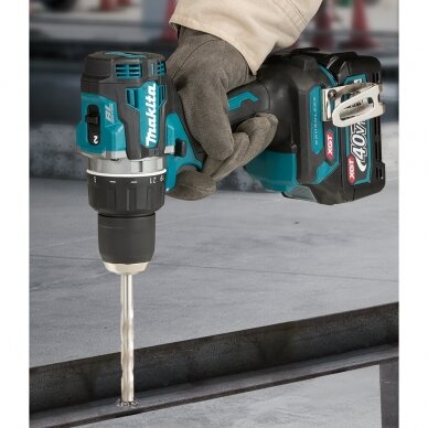 Akumuliatorinis gręžtuvas-suktuvas XGT ® 40Vmax Makita DF002GZ 6