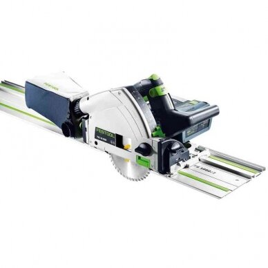 Akumuliatorinis įgilinamasis diskinis pjūklas Festool TSC 55 5,0 KEBI-Plus/XL-FS, 18 V, 2 x 5.0 Ah, (577391) 1