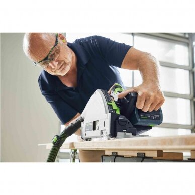 Akumuliatorinis įgilinamasis diskinis pjūklas Festool TSC 55 KEB-Basic, 18 V, (be akum. ir krov.) (576712) 4