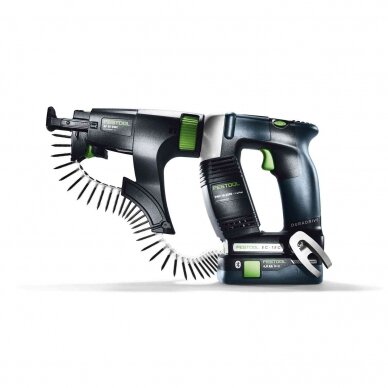 Akumuliatorinis juostinis suktuvas DURADRIVE Festool DWC 18-2500 Basic, 18 V, (be akum. ir krov.), (576497) 3