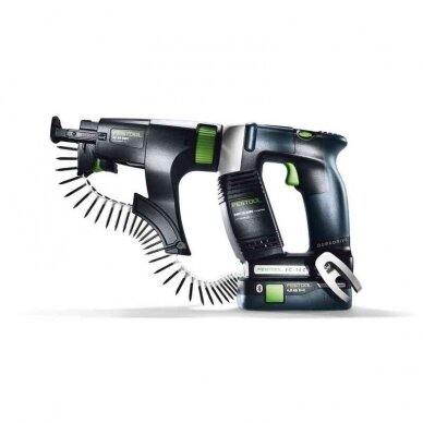 Akumuliatorinis juostinis suktuvas DURADRIVE Festool DWC 18-2500 HPC 4,0 I-Plus,18 V, 2 x 4.0 Ah, (576498) 3