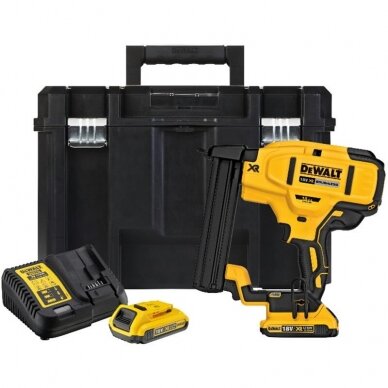 Akumuliatorinis kabių pistoletas DeWalt DCN681D2-QW, 18V, 2x2.0Ah