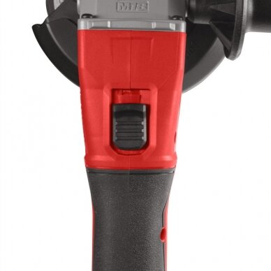 Akumuliatorinis kampinis šlifuoklis MILWAUKEE M18 BLSAG125X-0 3