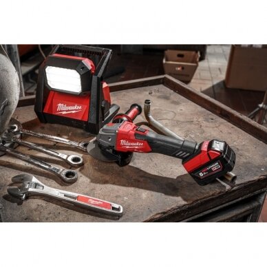 Akumuliatorinis kampinis šlifuoklis MILWAUKEE M18 FSAG125XB-502X 3