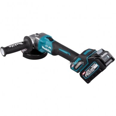 Akumuliatorinis kampinis šlifuoklis XGT ® 40Vmax Makita GA005GM201, 2x4,0Ah 5