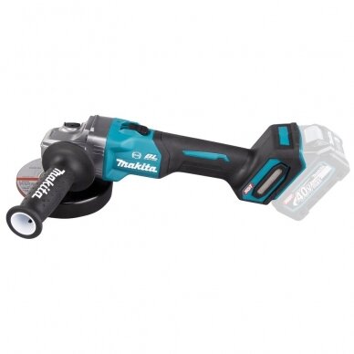 Akumuliatorinis kampinis šlifuoklis XGT ® 40Vmax Makita GA005GZ 1