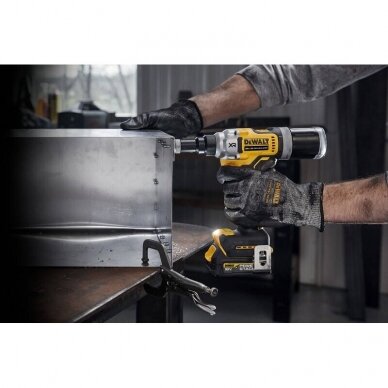 Akumuliatorinis kniediklis DeWalt DCF414E2GT-QW, 6.4mm, 18V, (2x1.7Ah) 7