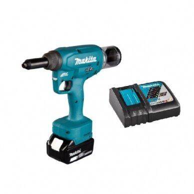 Akumuliatorinis kniediklis MAKITA DRV250Z + 5,0Ah, 18V