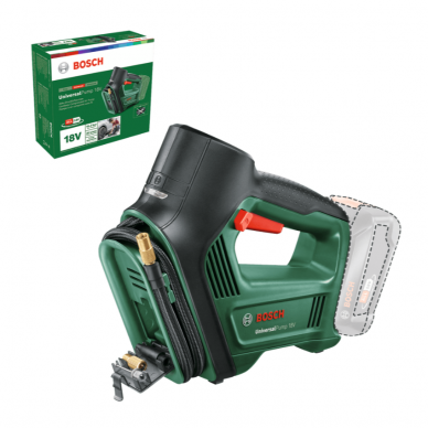 Akumuliatorinis kompresorius Bosch UniversalPump 18 V, (be akum. ir krov.)