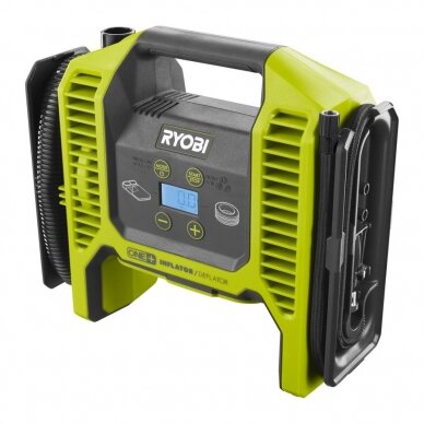 Akumuliatorinis kompresorius Ryobi R18MI-0, 18V