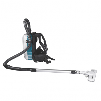 Akumuliatorinis dulkių siurblys (kuprinė) Makita VC008GZ, 40 V, (be akum. ir krov.) +DOVANA BL4040 ir DC40RA 2