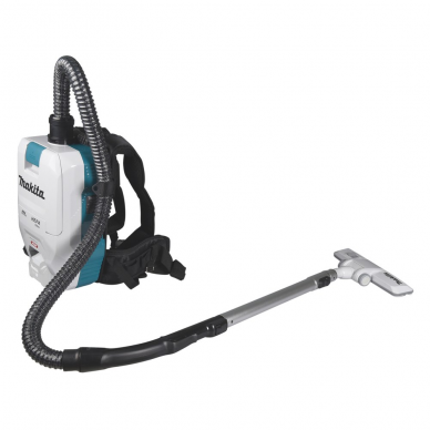 Akumuliatorinis dulkių siurblys (kuprinė) Makita VC008GZ, 40 V, (be akum. ir krov.) +DOVANA BL4040 ir DC40RA 1