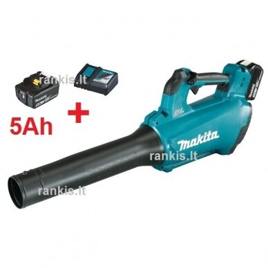 Akumuliatorinis lapų pūstuvas Makita DUB184RT, 18V, 1x5,0Ah, DC18RC