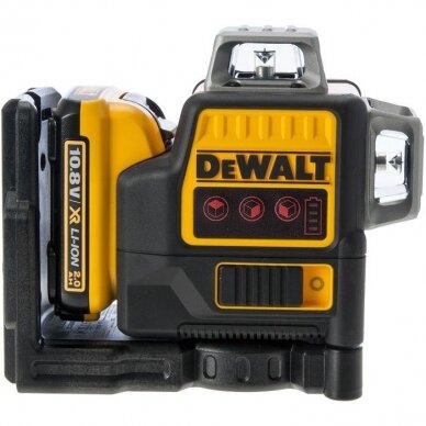 Akumuliatorinis lazerinis nivelyras DeWalt DCE089D1R, raudonas 2