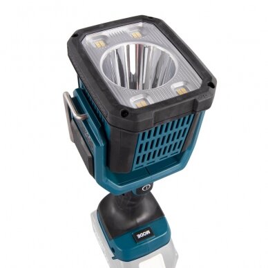 Akumuliatorinis LED prožektorius Makita DEADML812, 14,4/18V, 1250 lm DML812 5