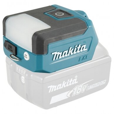 Akumuliatorinis LED prožektorius Makita DML817 su USB 2.4A