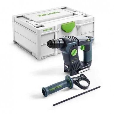 Akumuliatorinis perforatorius Festool BHC 18-Basic, 18 V, (be akum. ir krov.), (577600)