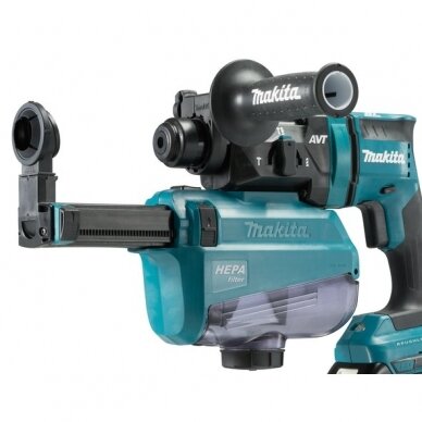 Akumuliatorinis perforatorius Makita DHR182Z, 18V; 1,7J 2