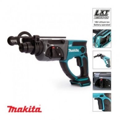 Akumuliatorinis perforatorius Makita DHR202RTJ,18 W 2