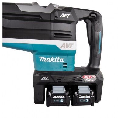 Akumuliatorinis perforatorius Makita HR006GZ, SDS-MAX, 2x40V, (be akum. ir krov.) 3