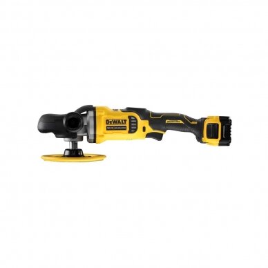 Akumuliatorinis poliruoklis DeWalt DCM849P2-QW, 18 V, 2x5.0 Ah 1