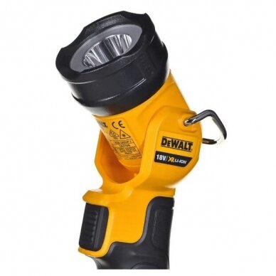 Akumuliatorinis prožektorius DeWalt DCL040N XR Li-ion LED, 18V (be akum. ir krov.) 2