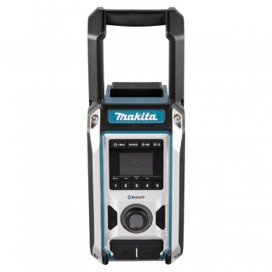 Akumuliatorinis Radijas Makita DMR114 su Bluetooth, Aux, USB 2