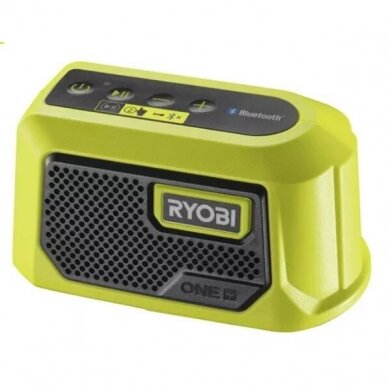 AKUMULIATORINIS RADIJO GROTUVAS SU BLUETOOTH® RYOBI RBTM18-0, 18 V (BE AKUM. IR KROVIKLIO)