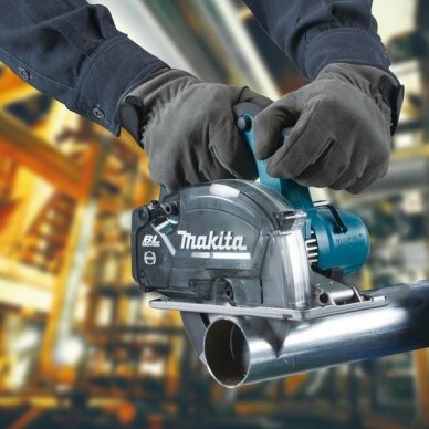 Akumuliatorinis rankinis metalo pjūklas Makita DCS553RGJ, 18V, 2x6,0Ah 3