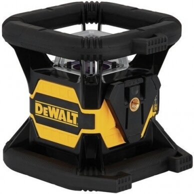 Akumuliatorinis rotacinis lazerinis nivelyras DeWalt DCE080D1GS-QW, 18 V, 1x2.0 Ah 1