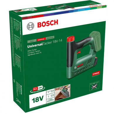 Akumuliatorinis segiklis Bosch UniversalTacker18V-14 solo (06032A7000) 2