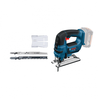 Akumuliatorinis siaurapjūklis Bosch GST 18 V-Li B Professional, 2x4.0Ah 6