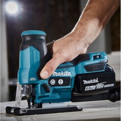 Akumuliatorinis siaurapjūklis Makita DJV185RG, 18V, 6,0Ah 6