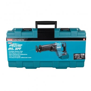 Akumuliatorinis siaurapjūklis Makita JR001GM201, 40V, XGT®, (2x4.0Ah akum. ir krov.) 7