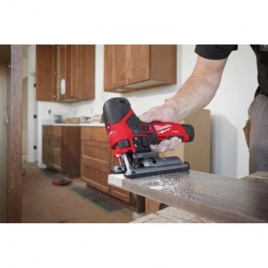 Akumuliatorinis siaurapjūklis MILWAUKEE M12 FJS-0 4