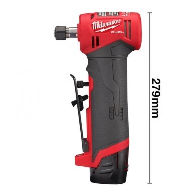 Akumuliatorinis šlifuoklis MILWAUKEE M12 FDGA-422B 1