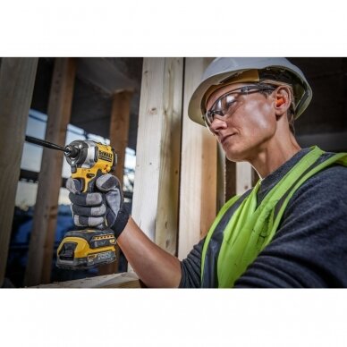 Akumuliatorinis smūginis atsuktuvas DeWalt DCF850E1T-QW, 18V, 1x1.7Ah PowerStack 3