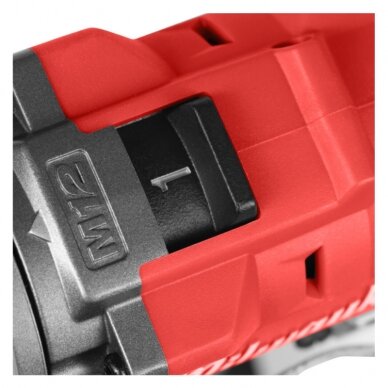 Akumuliatorinis smūginis gręžtuvas MILWAUKEE M12 FPD2-0 5