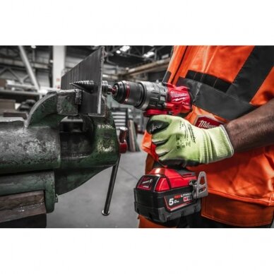 Akumuliatorinis smūginis gręžtuvas MILWAUKEE M18 FPD3-502X 7