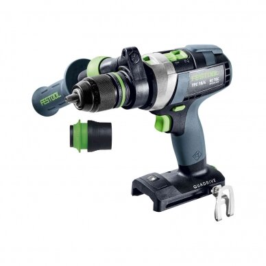 Akumuliatorinis smūginis gręžtuvas-suktuvas QUADRIVE Festool TPC 18/4 I-Basic (575604) 1