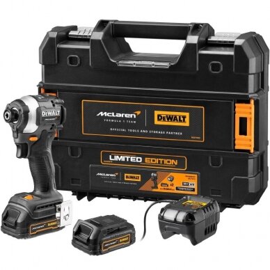 Akumuliatorinis smūginis suktuvas DeWalt DCF85ME2GT-QW, 18 V, 2X1.7Ah