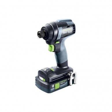 Akumuliatorinis smūginis suktuvas Festool TID 18 HPC 4,0 I-Plus, 18 V, 2 x 4,0 Ah, (576482) 1