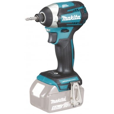 Akumuliatorinis smūginis suktuvas Makita DTD154RTJ, 18V, 2x5,0Ah 1