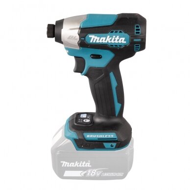 Akumuliatorinis smūginis suktuvas Makita DTD157Z, 18V, 140Nm 4