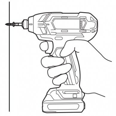 Akumuliatorinis smūginis suktuvas Makita TD110DSAE, 10,8-12V, 2x2.0Ah 2