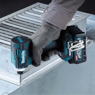 Akumuliatorinis smūginis suktuvas XGT ® 40Vmax Makita TD001GM201, 2x4Ah 2